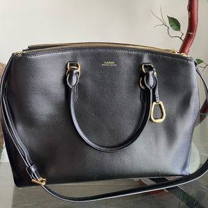 Ralph Lauren leather satchel handbag
